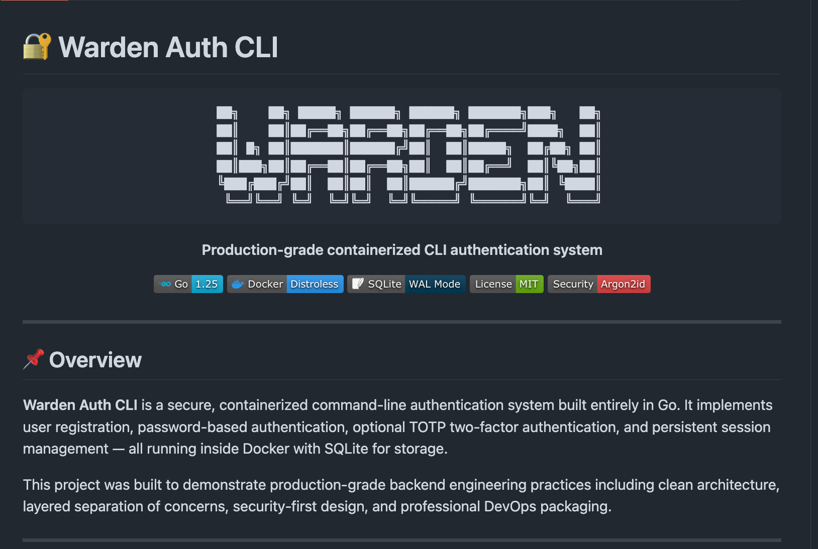 Warden Auth CLI